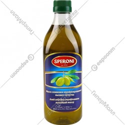 Оливковое масло нерафинированное в/кач. "Speroni" Италия, ст/б 1л/12шт 12 шт./упаковка
