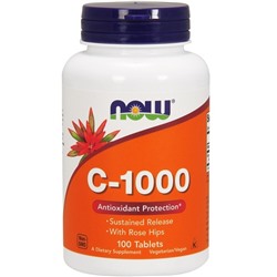 Витамин С Vitamin C 1000 mg NOW 100 таб.